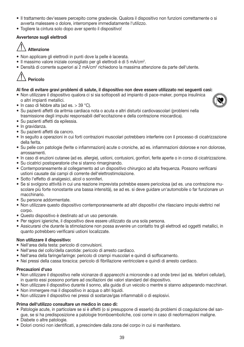 Beurer EM 38 User Manual | Page 39 / 74
