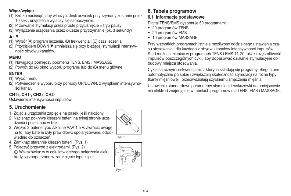 Beurer EM 41 User Manual | Page 104 / 112