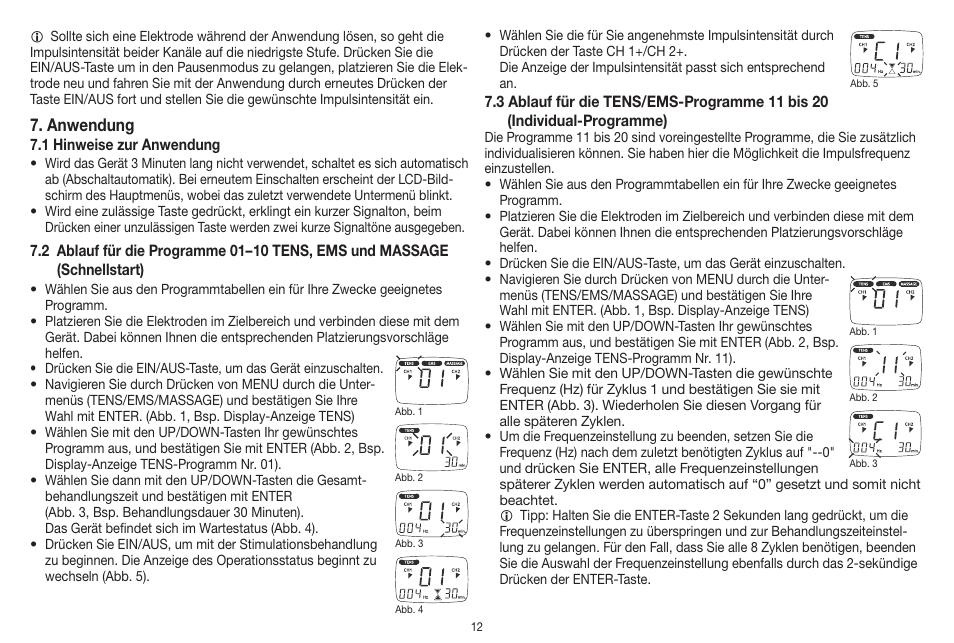 Beurer EM 41 User Manual | Page 12 / 112