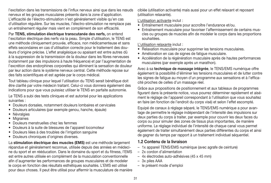 Beurer EM 41 User Manual | Page 31 / 112