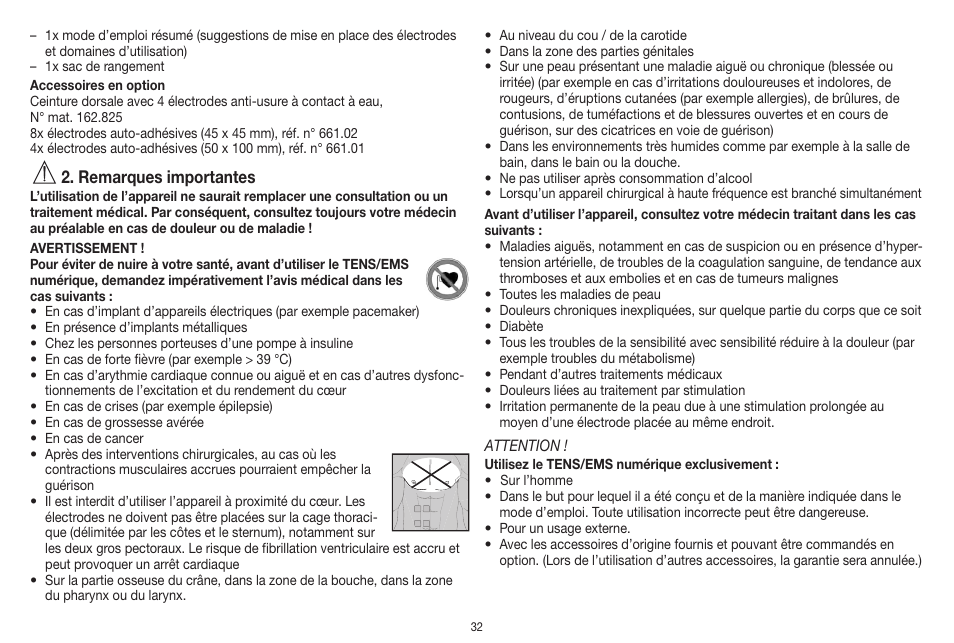 Beurer EM 41 User Manual | Page 32 / 112