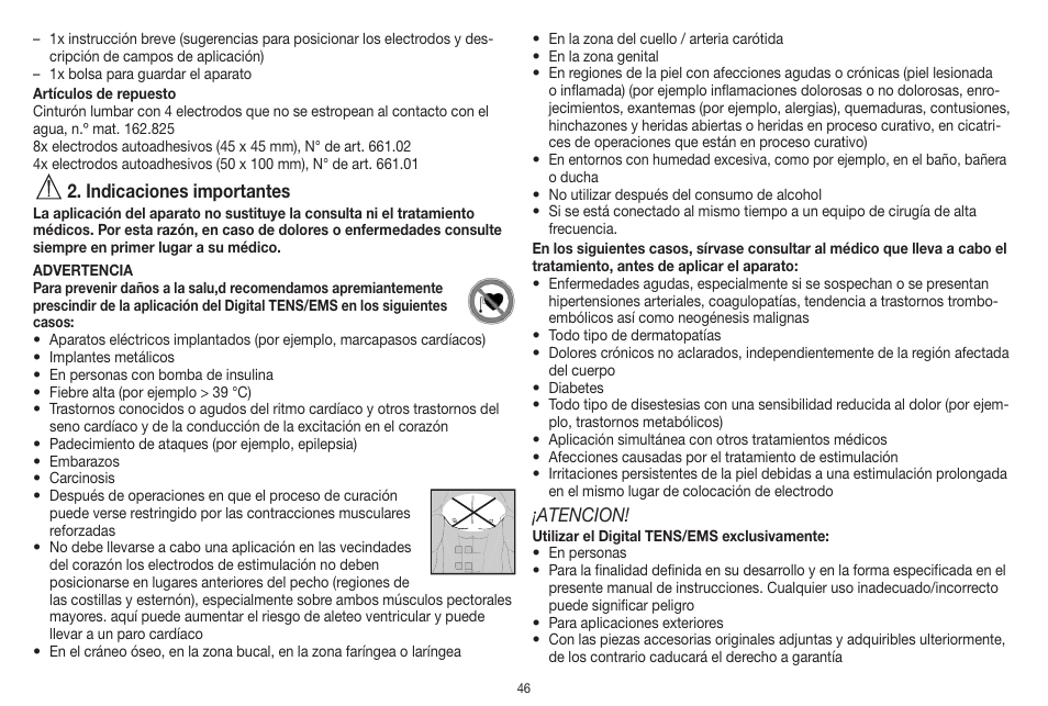 Beurer EM 41 User Manual | Page 46 / 112