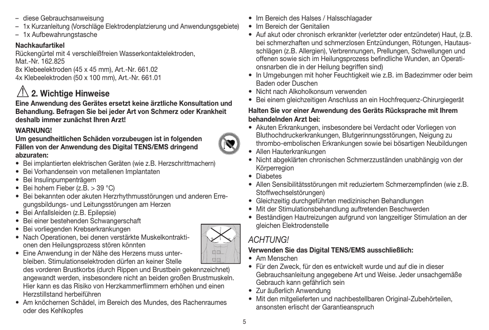 Beurer EM 41 User Manual | Page 5 / 112