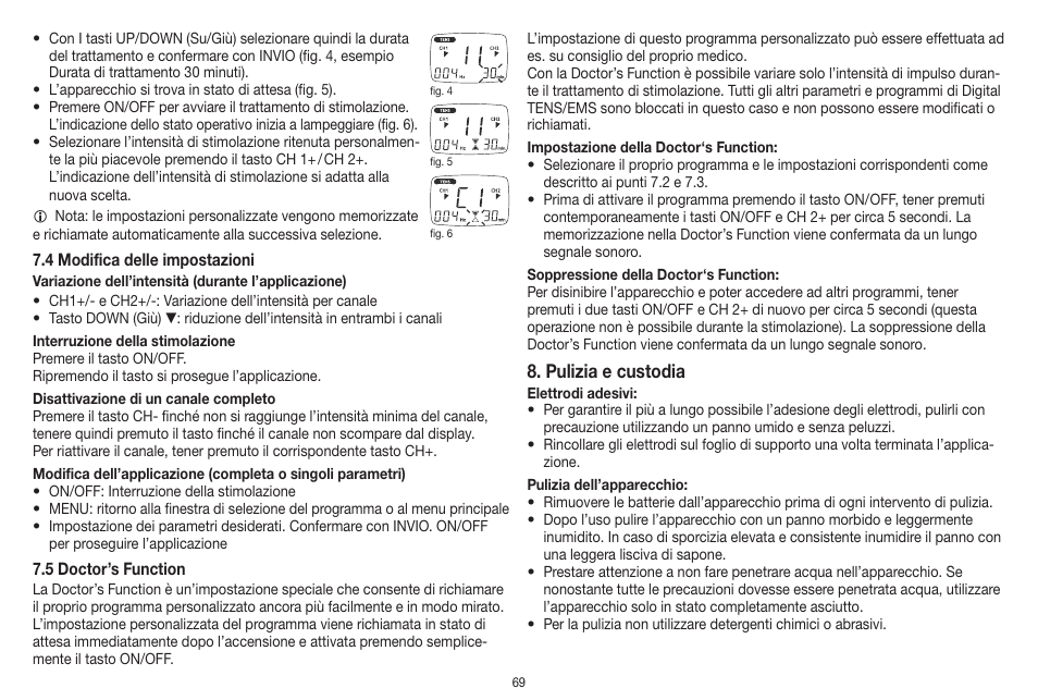 Beurer EM 41 User Manual | Page 69 / 112