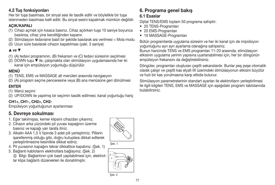 Beurer EM 41 User Manual | Page 77 / 112