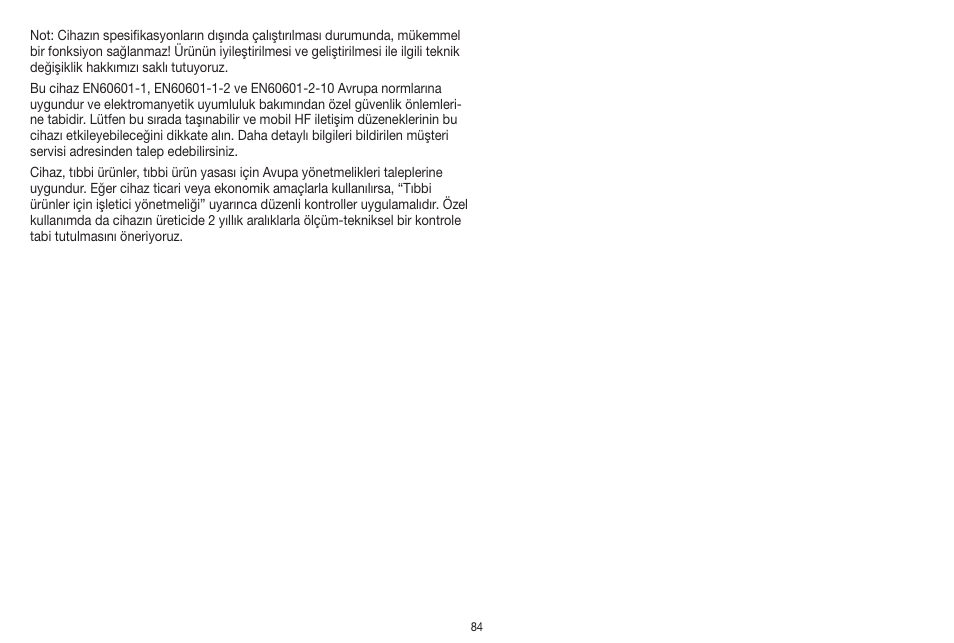Beurer EM 41 User Manual | Page 84 / 112
