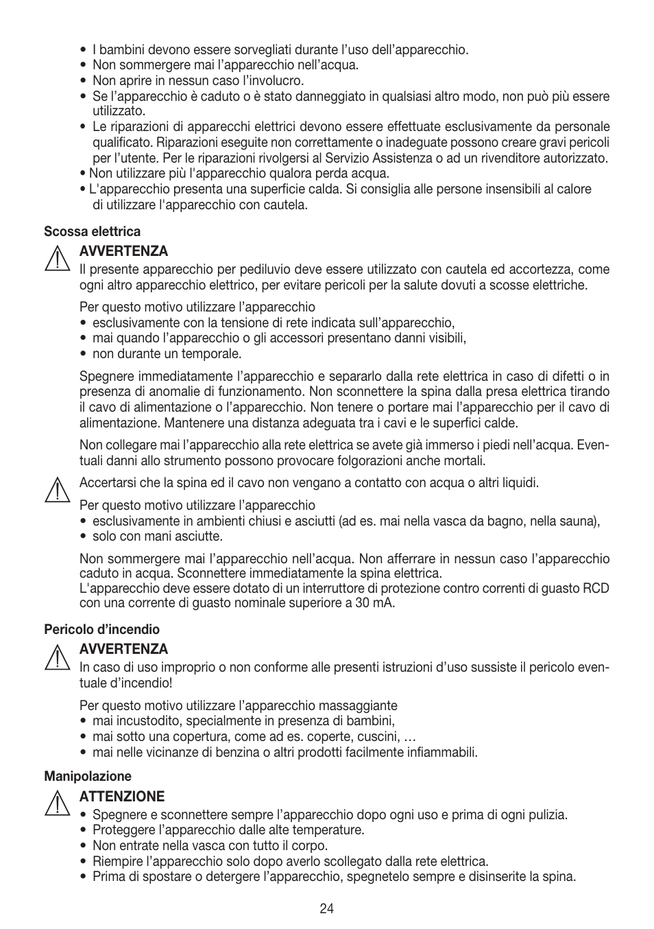Beurer FB 20 User Manual | Page 24 / 44