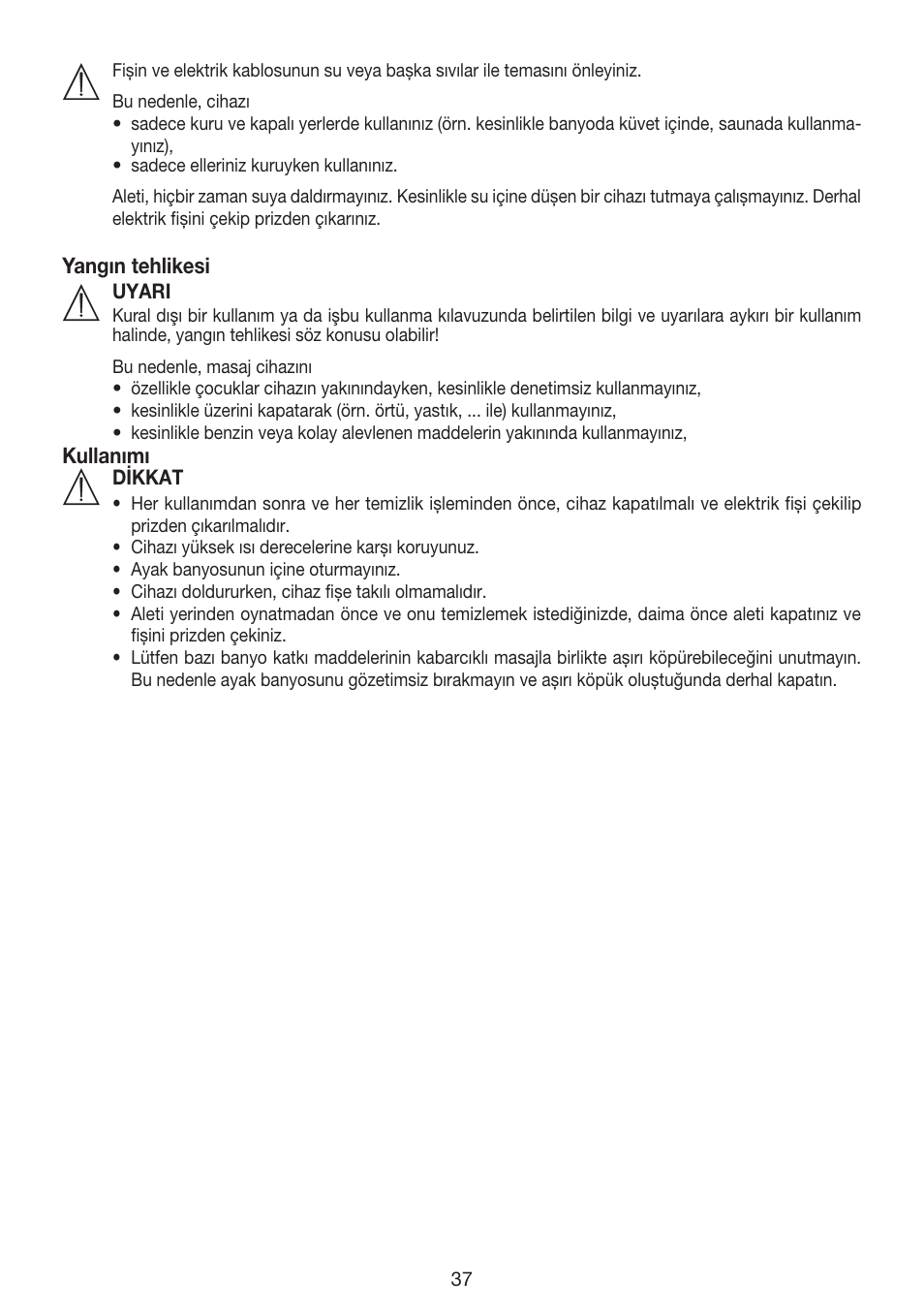 Beurer FB 35 User Manual | Page 37 / 56