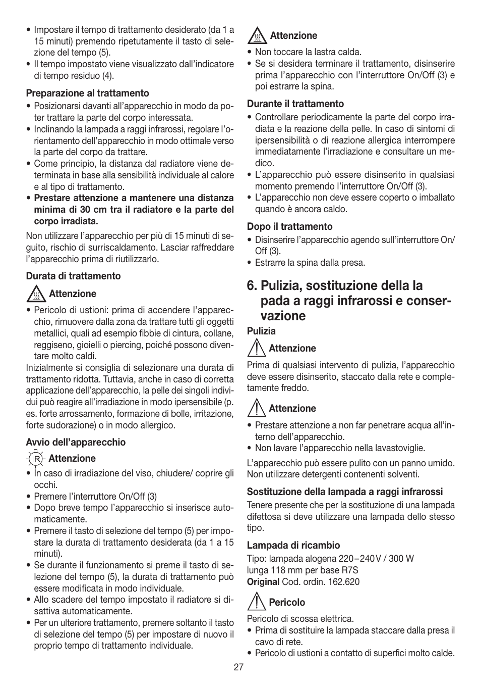 Beurer IL 50 User Manual | Page 27 / 48