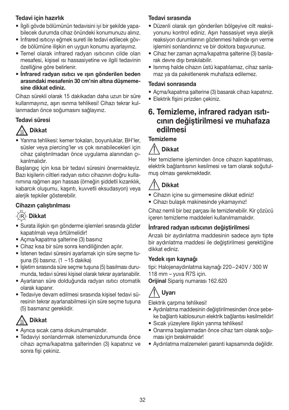 Beurer IL 50 User Manual | Page 32 / 48