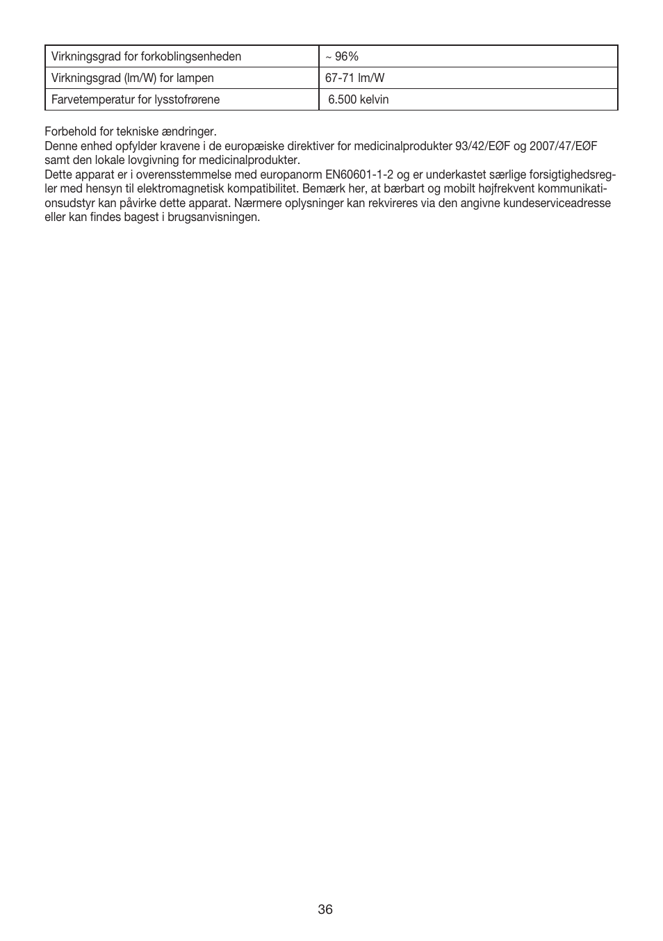 Beurer TL 40 User Manual | Page 36 / 64