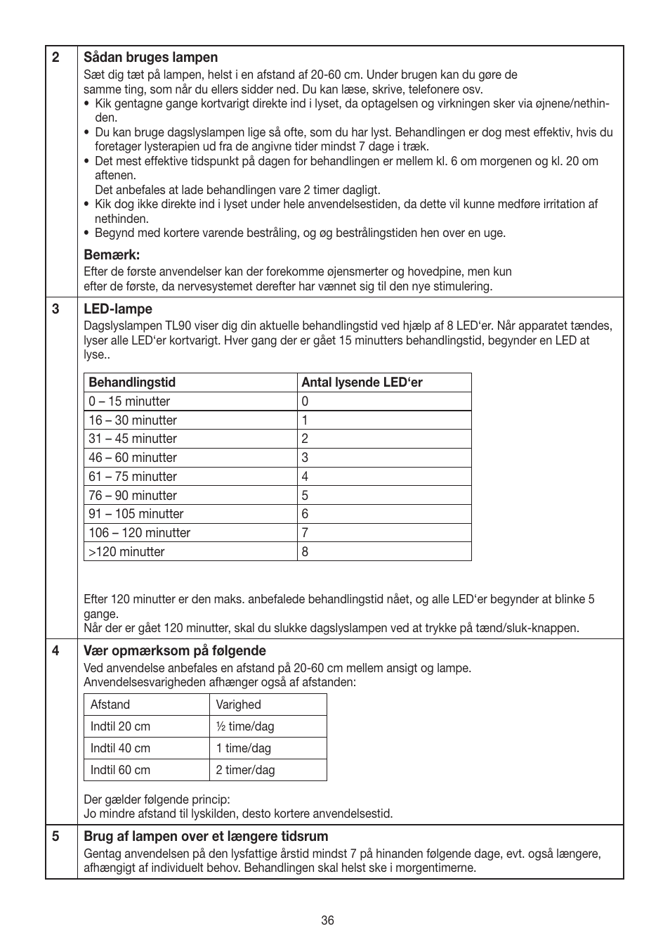 Beurer TL 90 User Manual | Page 36 / 68