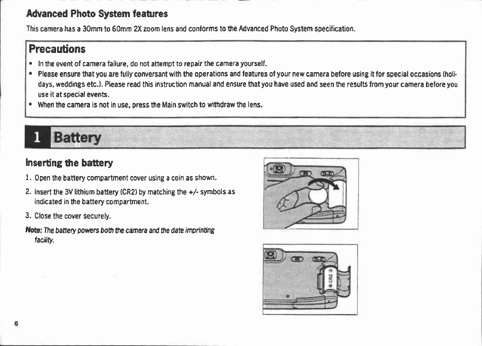 Canon 260Z User Manual | Page 6 / 9