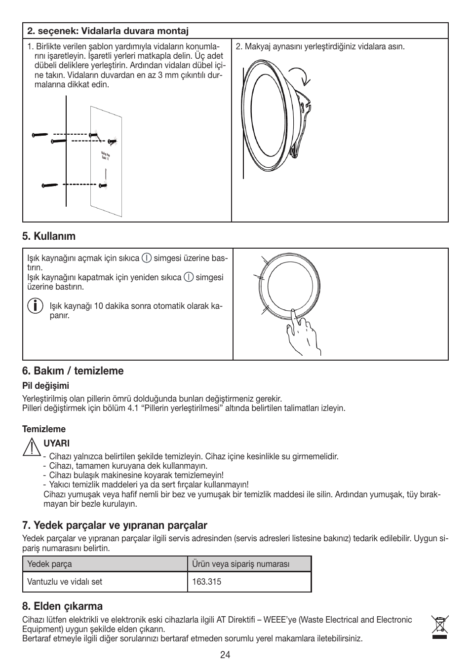 Beurer FCE 79 User Manual | Page 24 / 44