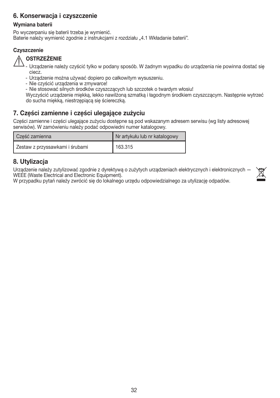 Beurer FCE 79 User Manual | Page 32 / 44