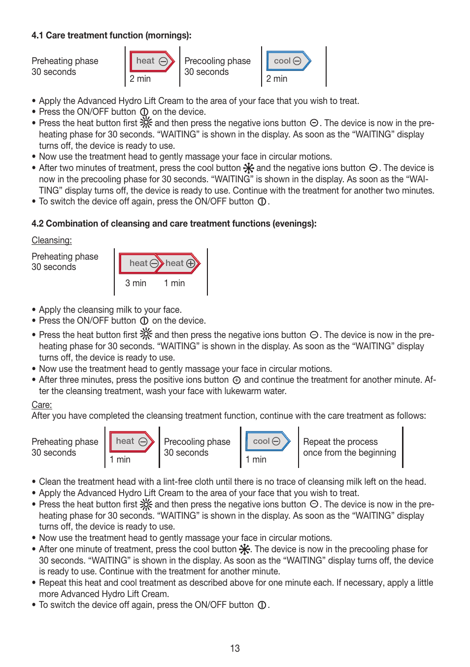 Beurer FCE 90 User Manual | Page 13 / 72