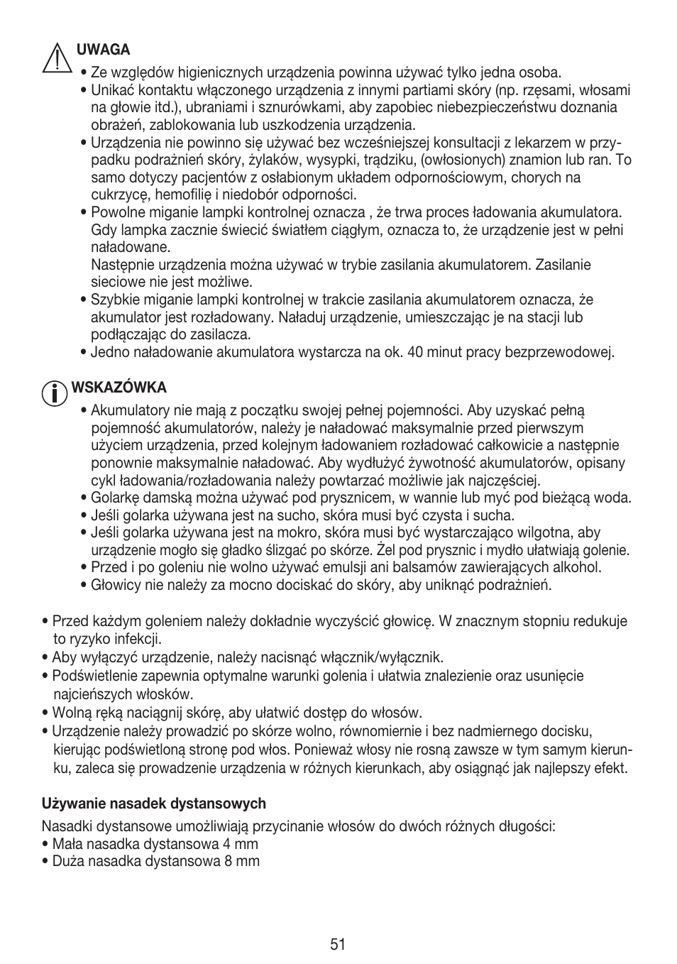 Beurer HLE 30 User Manual | Page 51 / 72