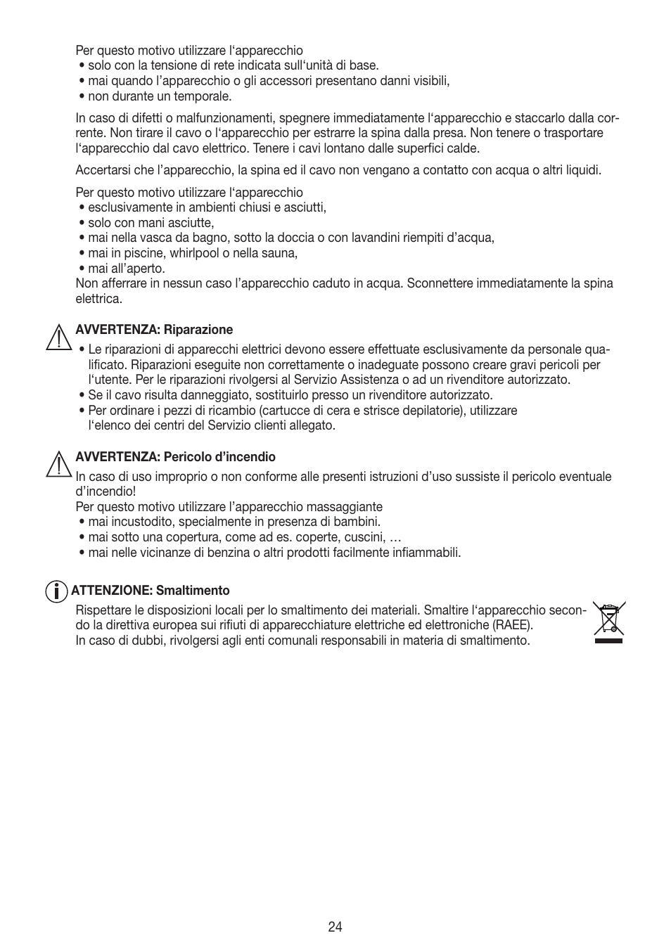 Beurer HLE 40 User Manual | Page 24 / 60