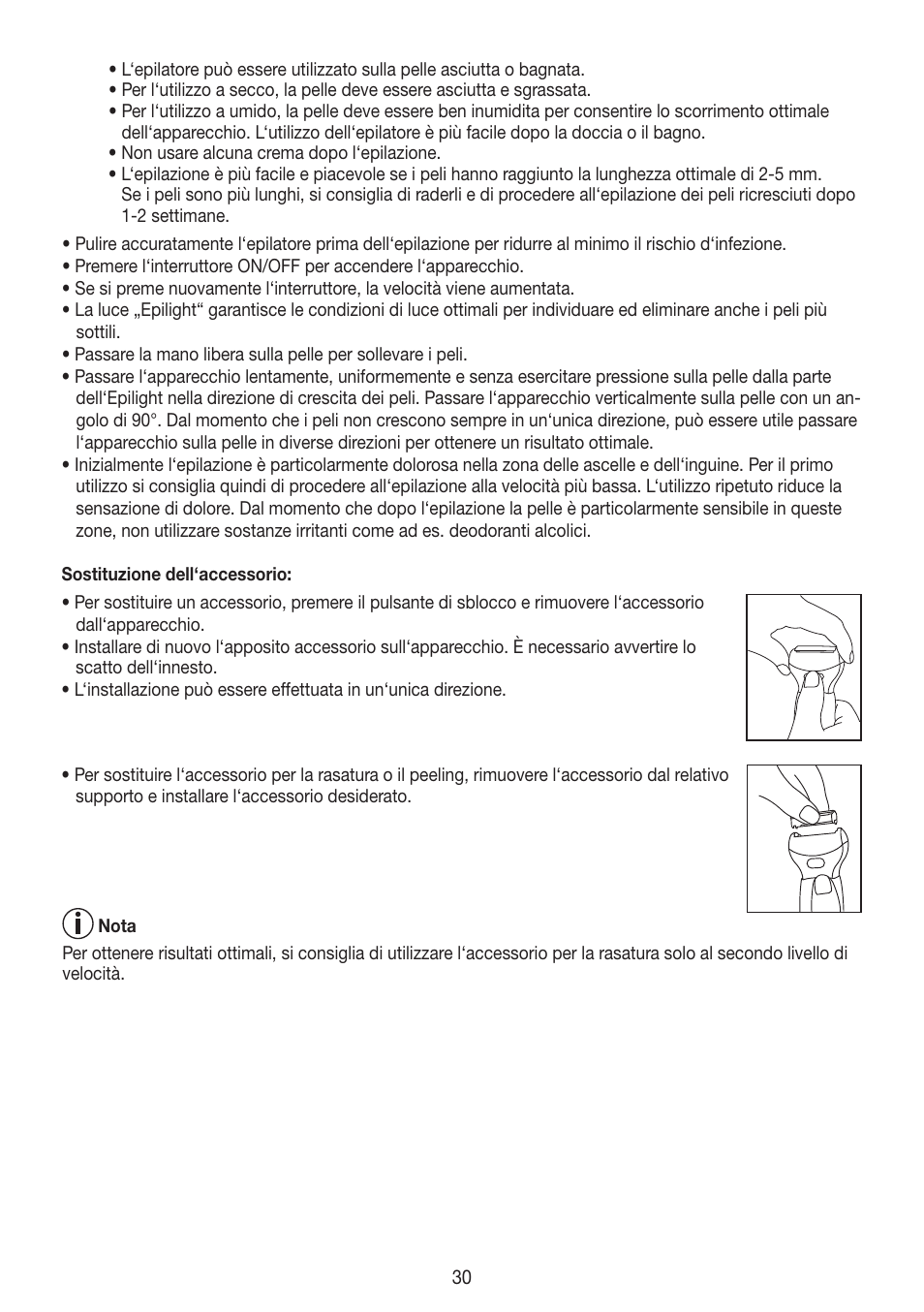 Beurer HLE 60 User Manual | Page 30 / 68