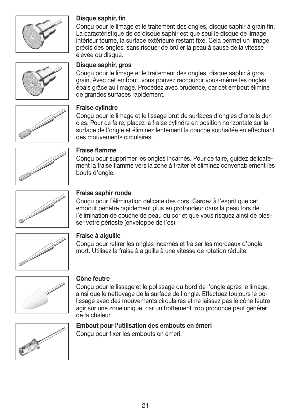 Beurer MPE 100 User Manual | Page 21 / 88