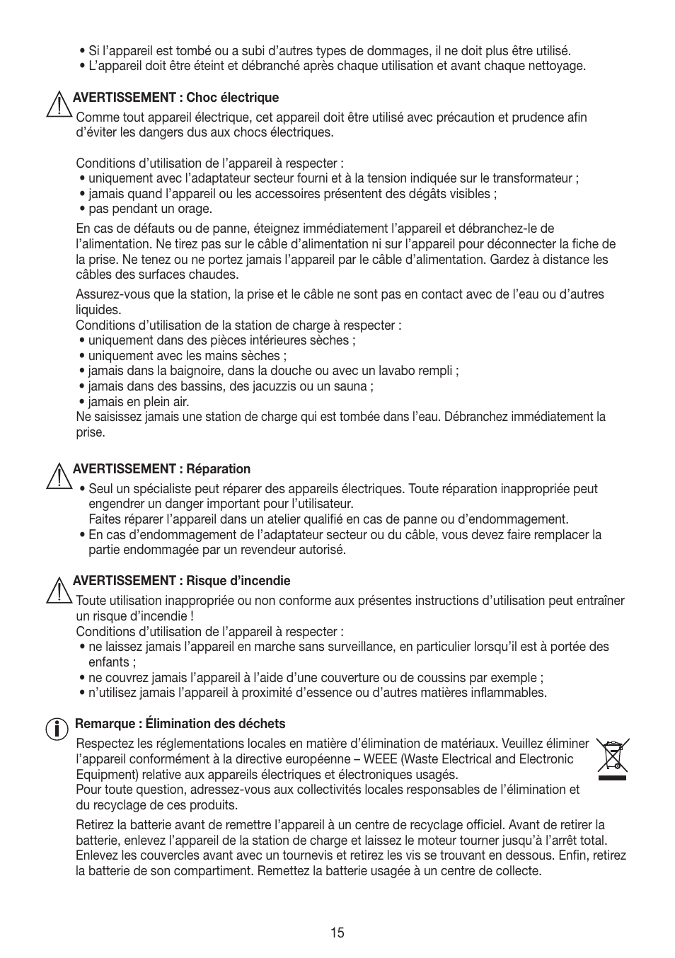 Beurer MPE 50 User Manual | Page 15 / 58
