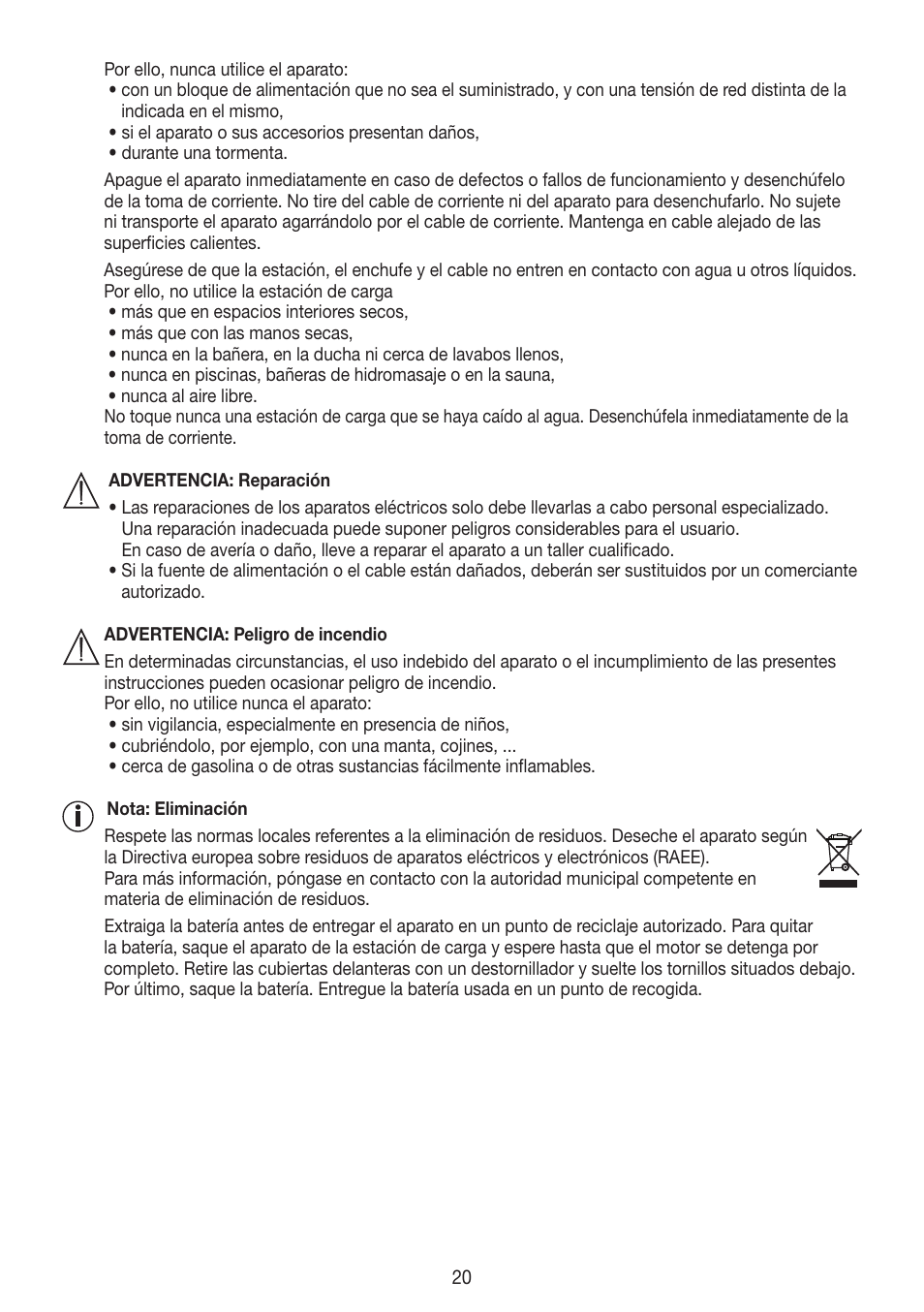 Beurer MPE 50 User Manual | Page 20 / 58