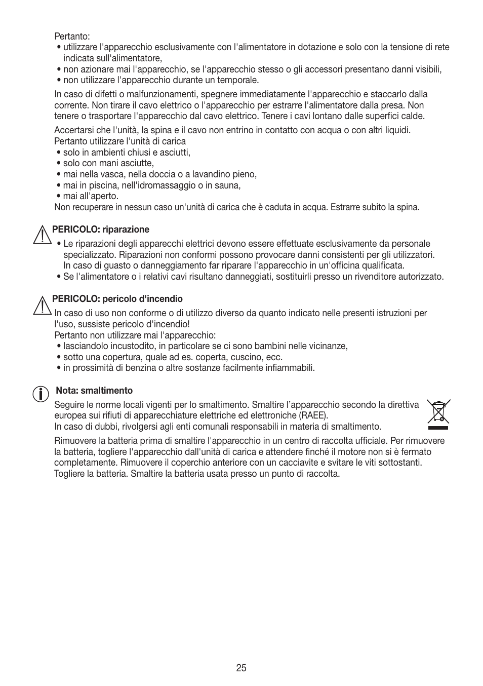 Beurer MPE 50 User Manual | Page 25 / 58