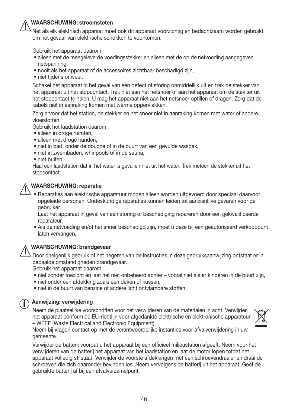Beurer MPE 50 User Manual | Page 46 / 58