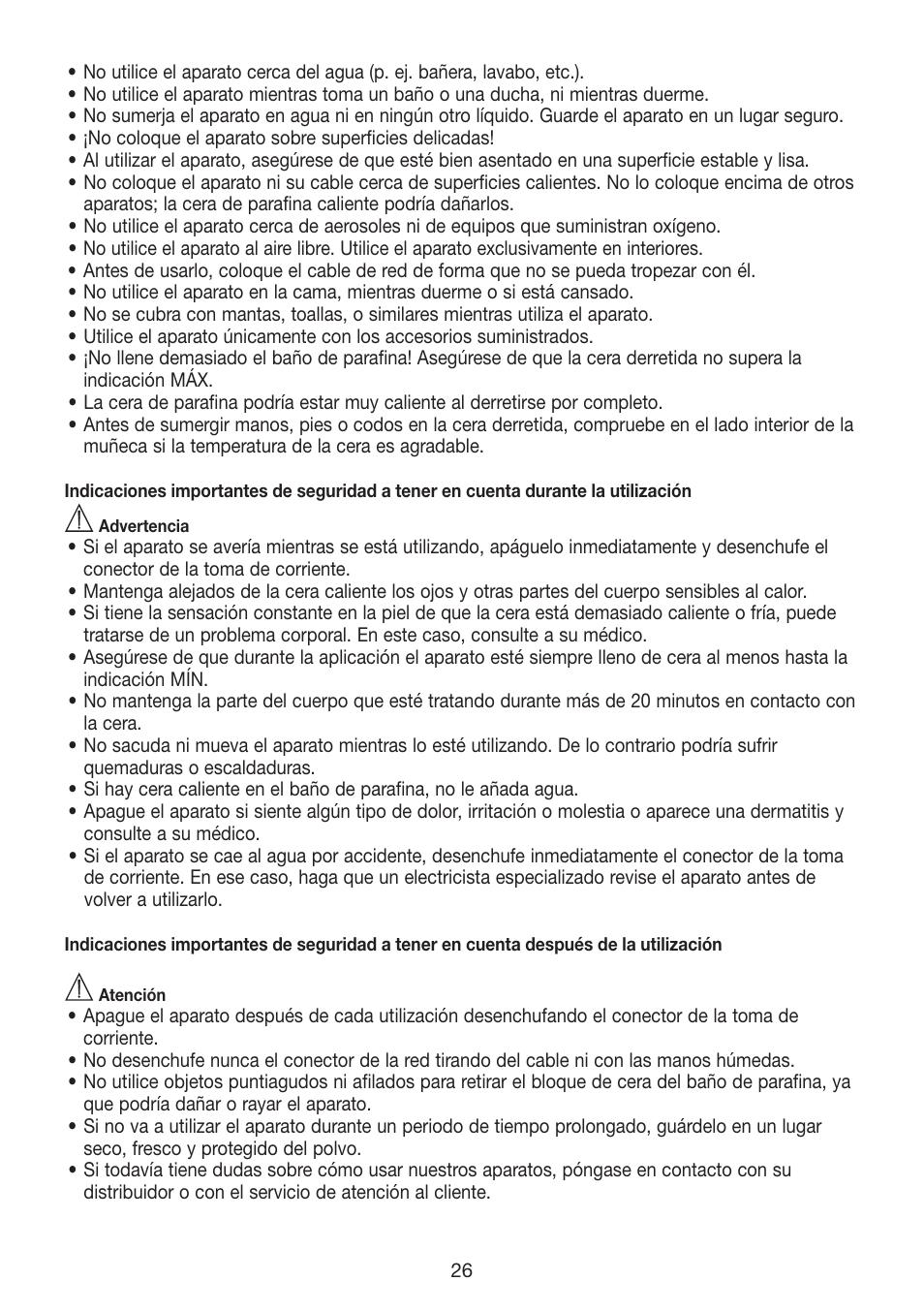 Beurer MPE 70 User Manual | Page 26 / 84