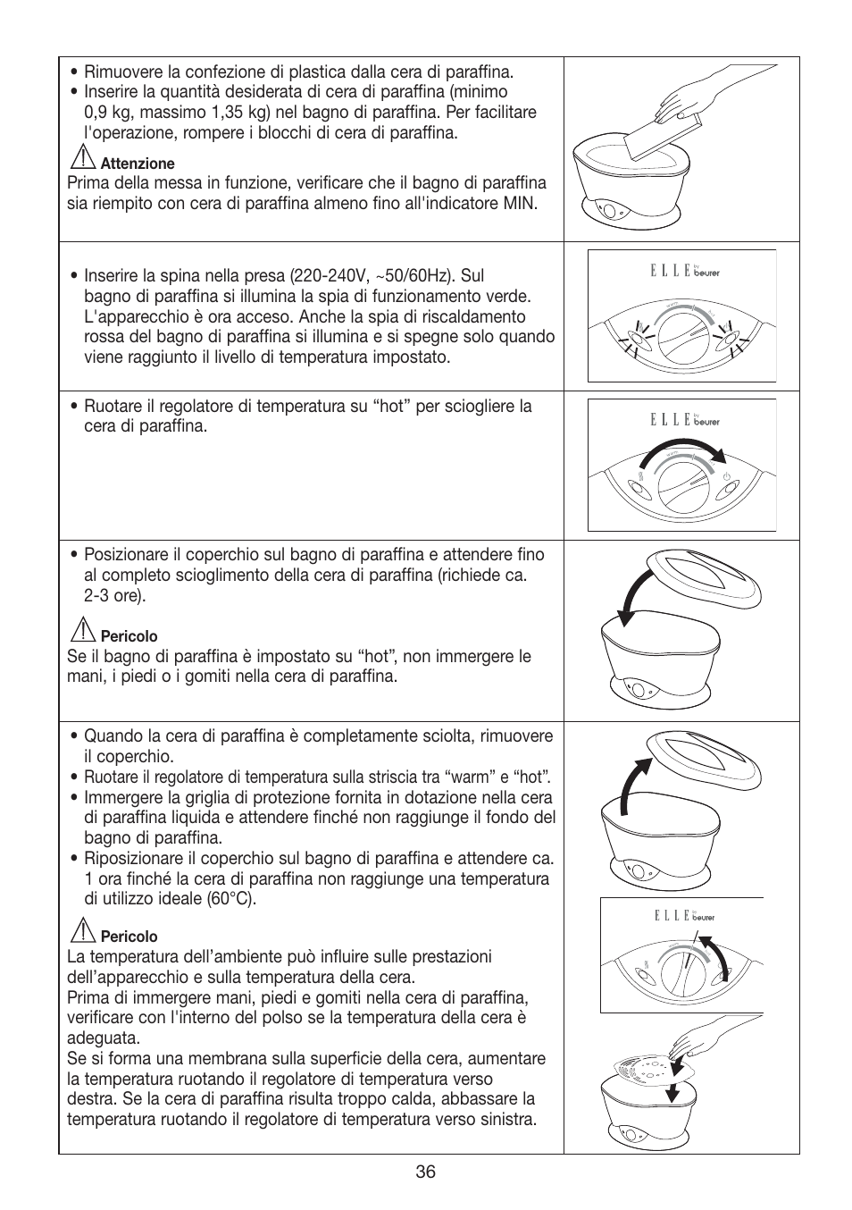Beurer MPE 70 User Manual | Page 36 / 84