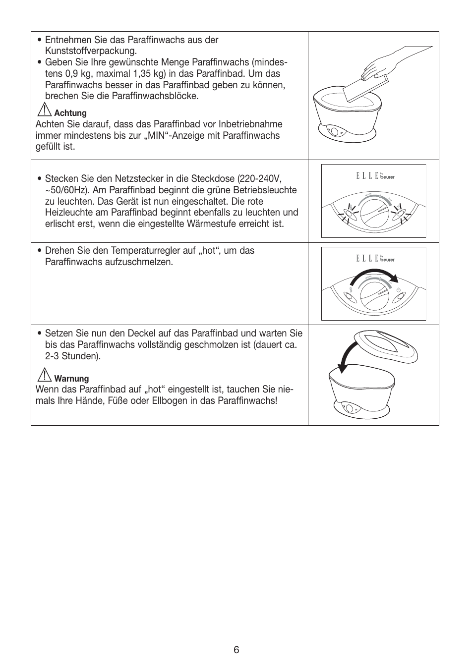 Beurer MPE 70 User Manual | Page 6 / 84
