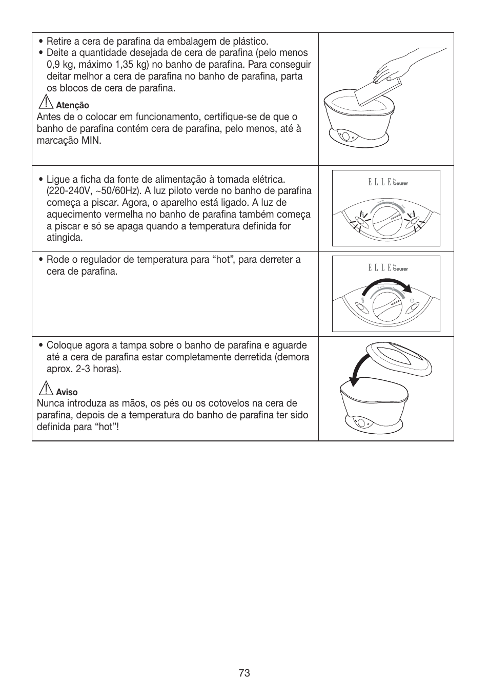 Beurer MPE 70 User Manual | Page 73 / 84