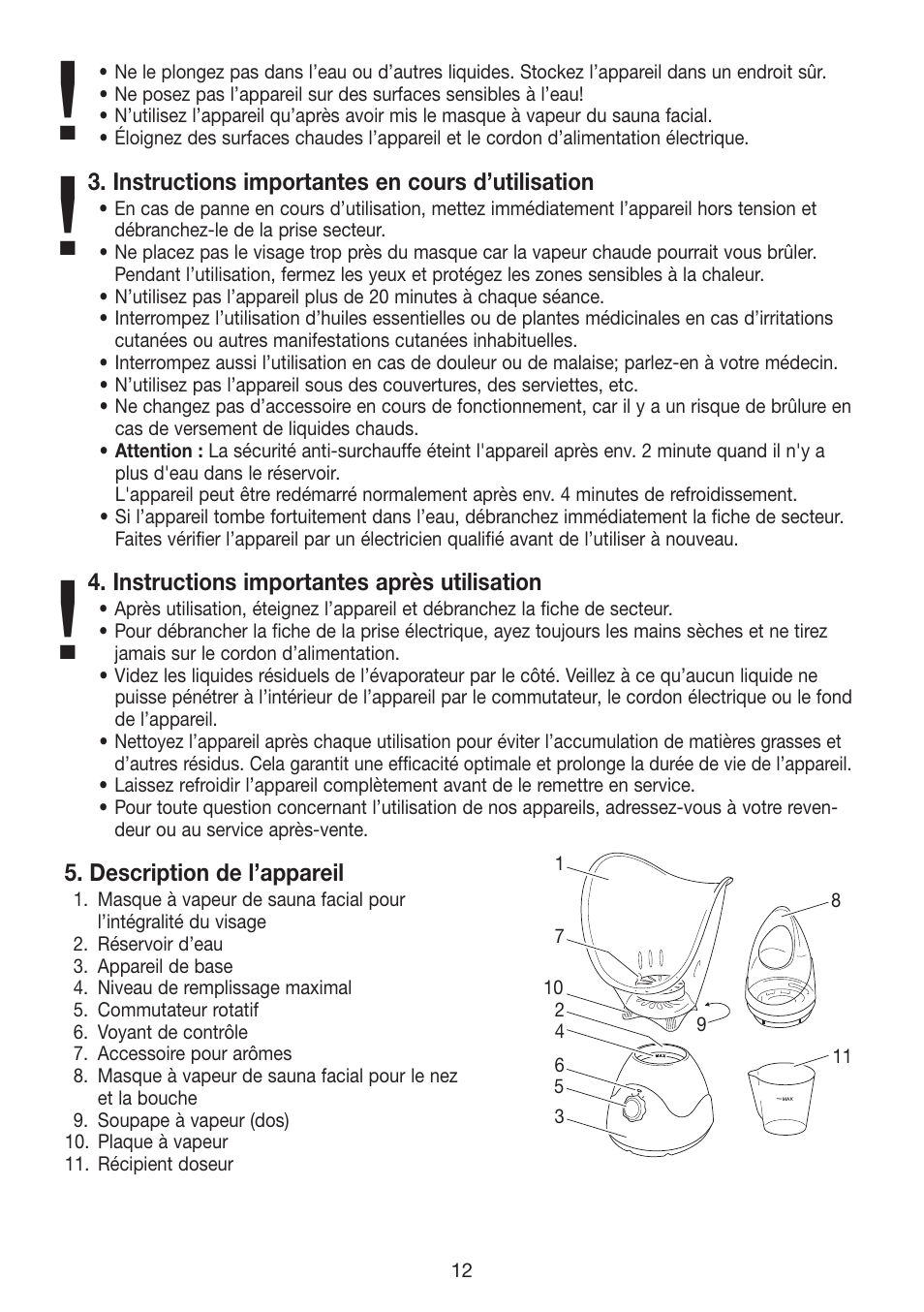 Beurer FS 50 User Manual | Page 12 / 48