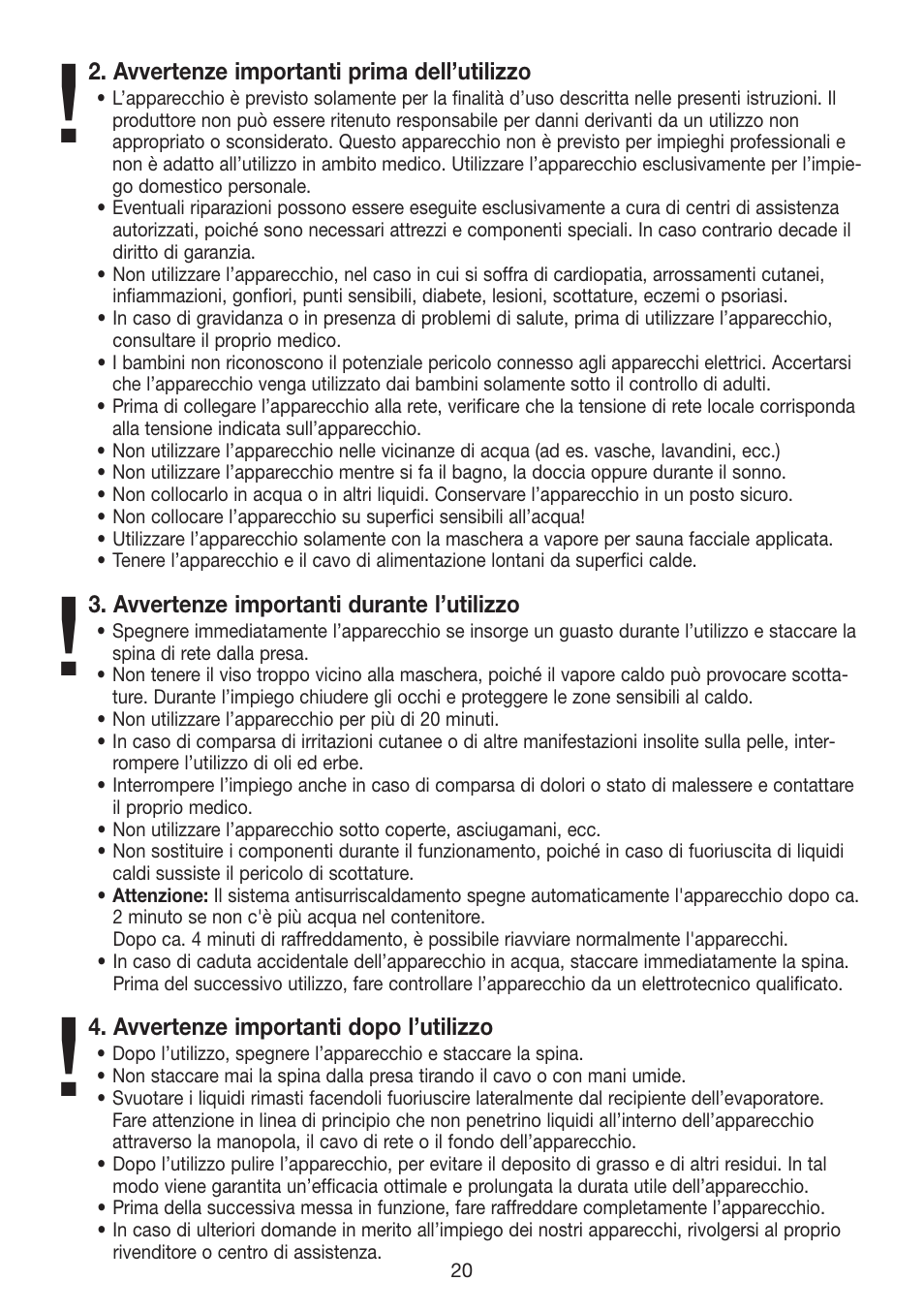 Beurer FS 50 User Manual | Page 20 / 48