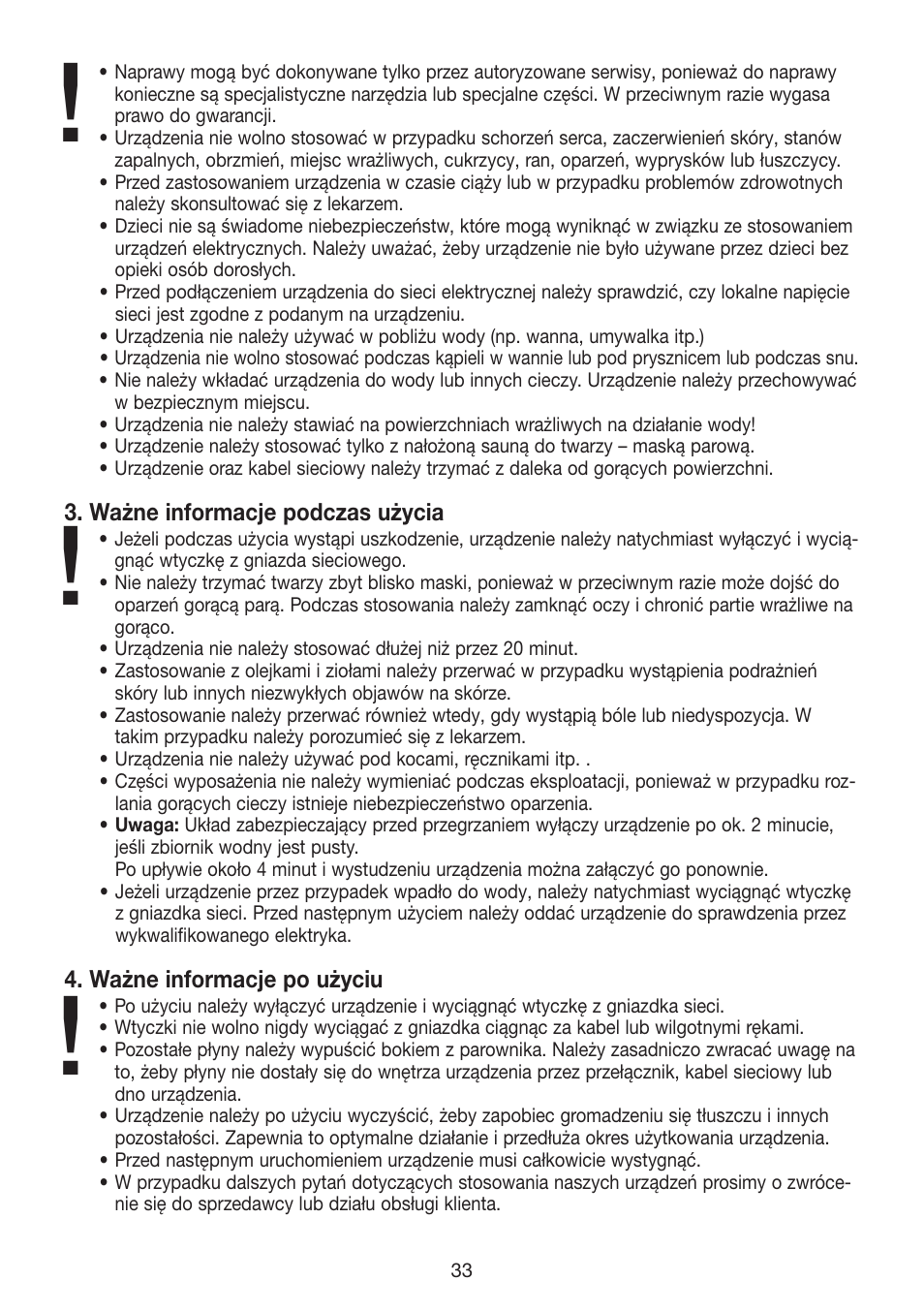 Beurer FS 50 User Manual | Page 33 / 48