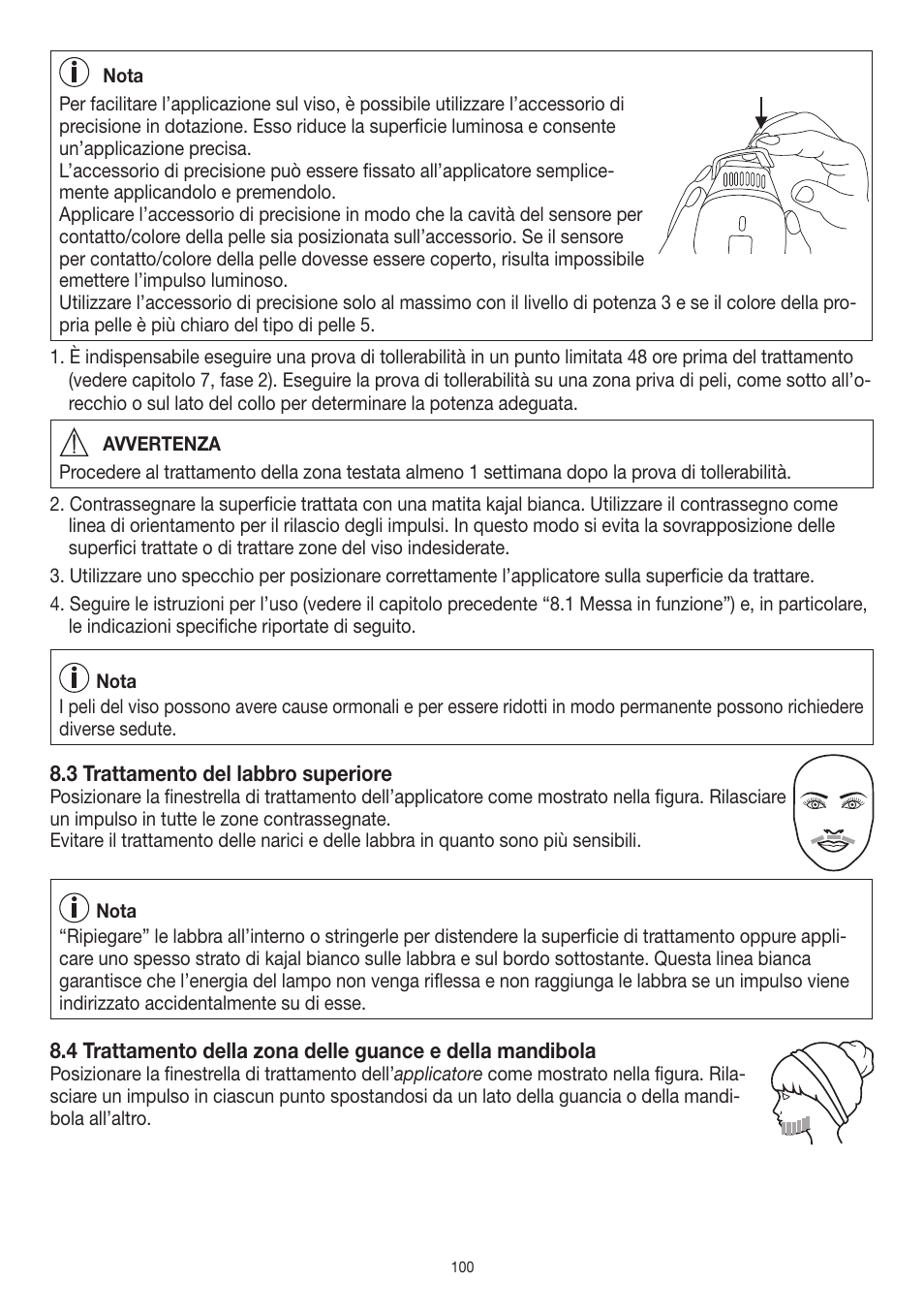 Beurer IPL 10000+ User Manual | Page 100 / 128