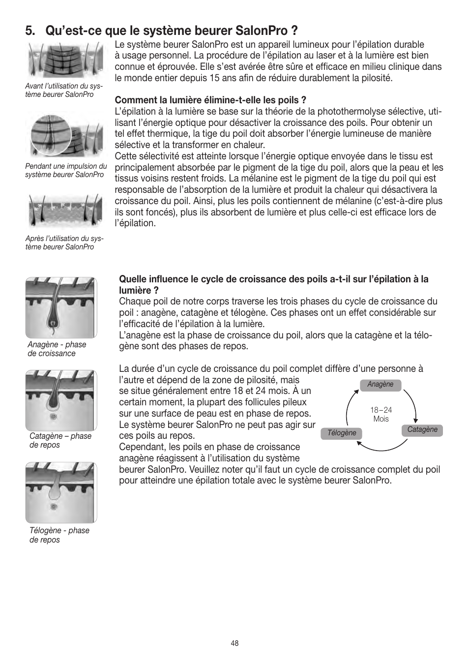 Qu’est-ce que le système beurer salonpro | Beurer IPL 10000+ User Manual | Page 48 / 128