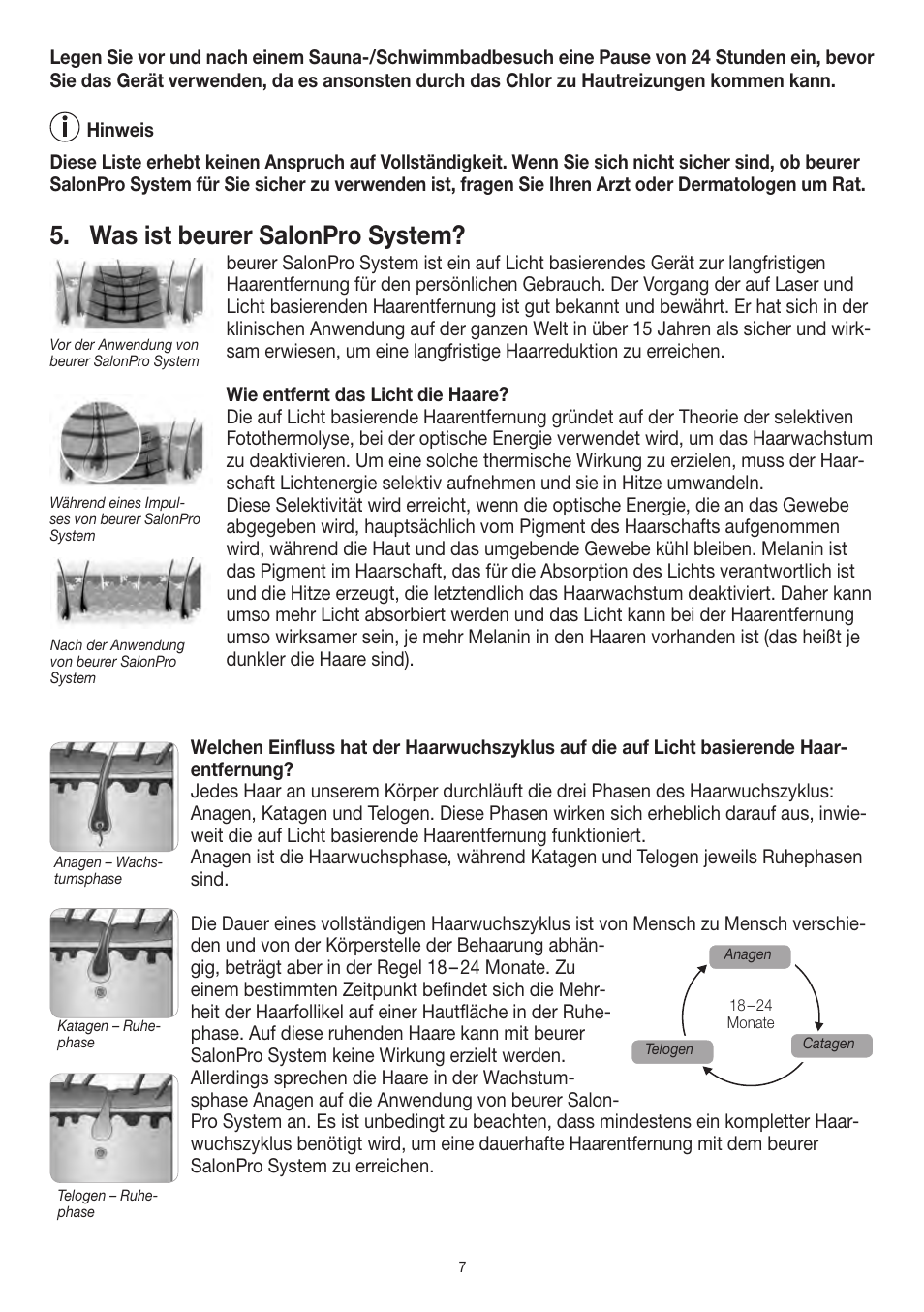 Was ist beurer salonpro system | Beurer IPL 10000+ User Manual | Page 7 / 128