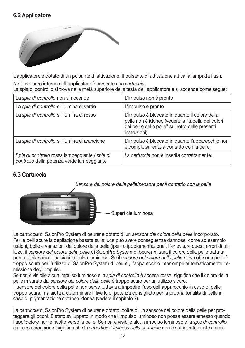 Beurer IPL 10000+ User Manual | Page 92 / 128