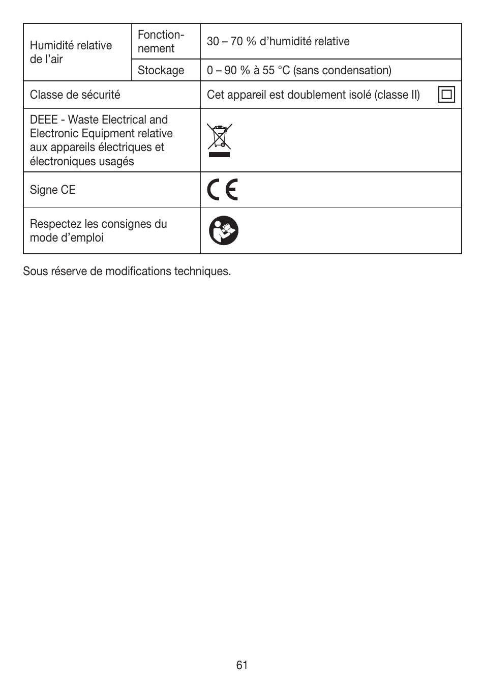 Beurer IPL 7000 User Manual | Page 61 / 124