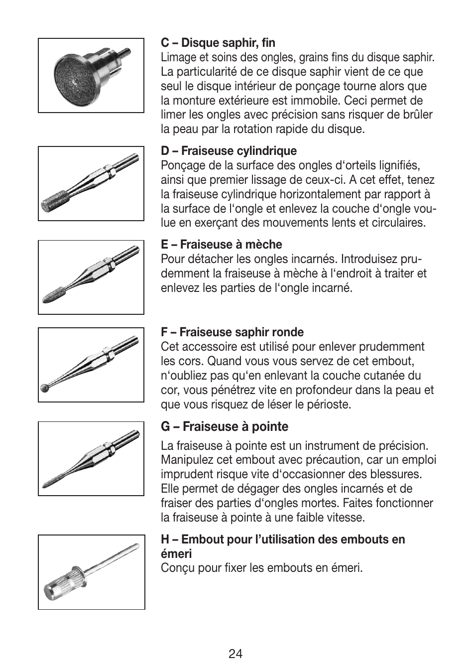 Beurer MP 62 User Manual | Page 24 / 96