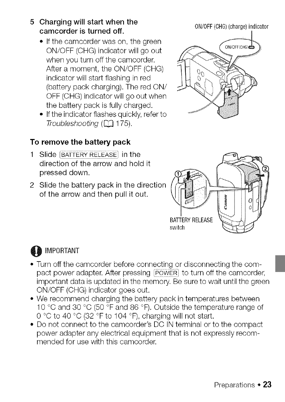 Canon HF S21 User Manual | Page 23 / 104
