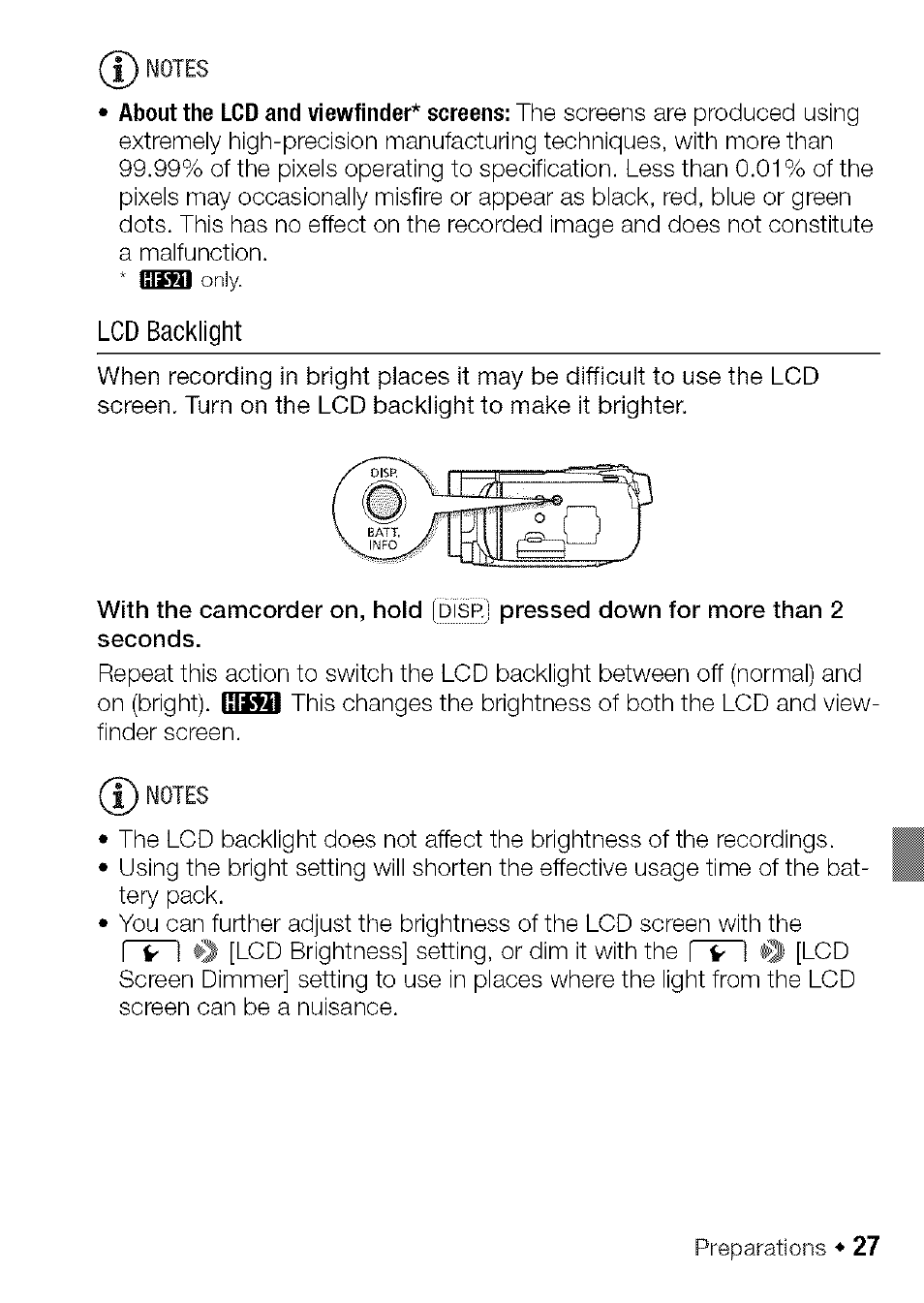 Canon HF S21 User Manual | Page 27 / 104