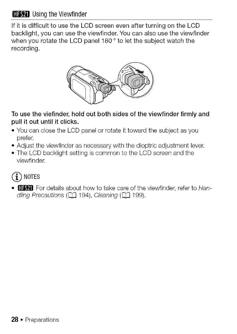 Canon HF S21 User Manual | Page 28 / 104