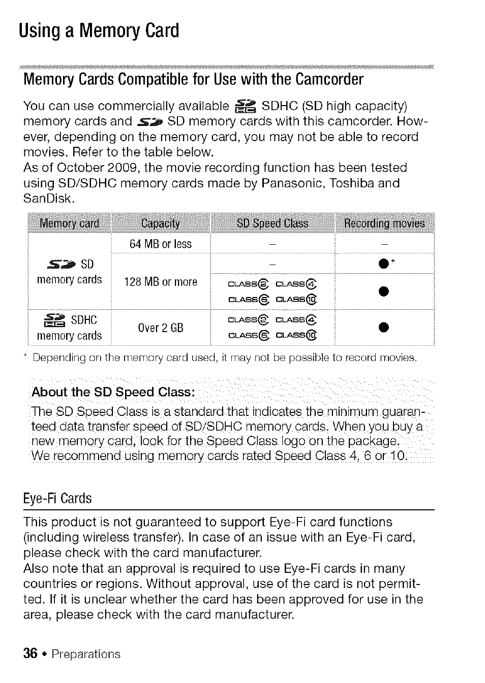 Canon HF S21 User Manual | Page 36 / 104