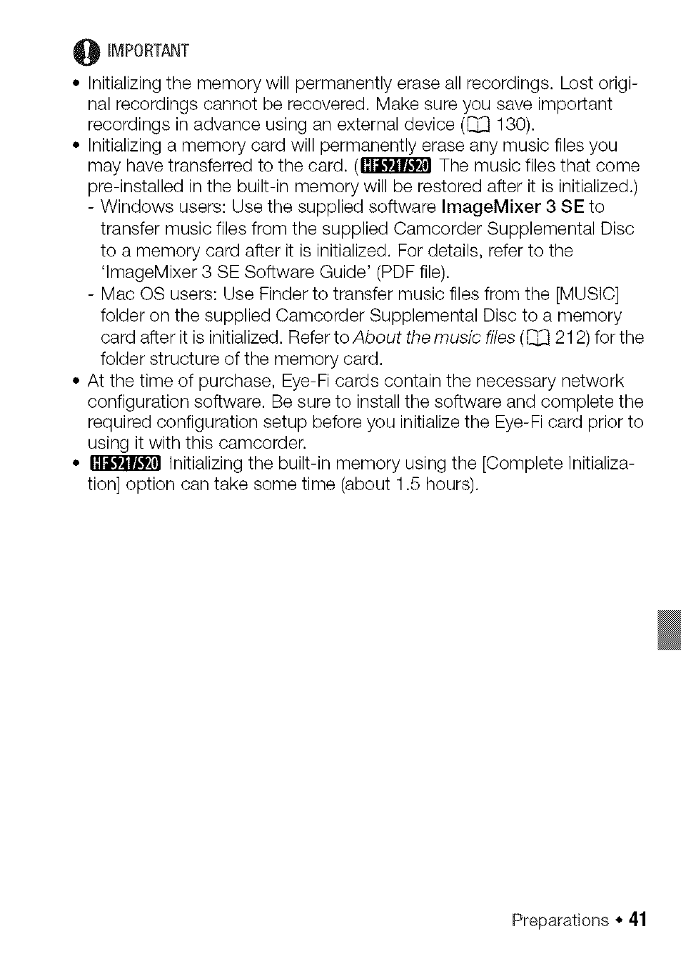 Canon HF S21 User Manual | Page 41 / 104