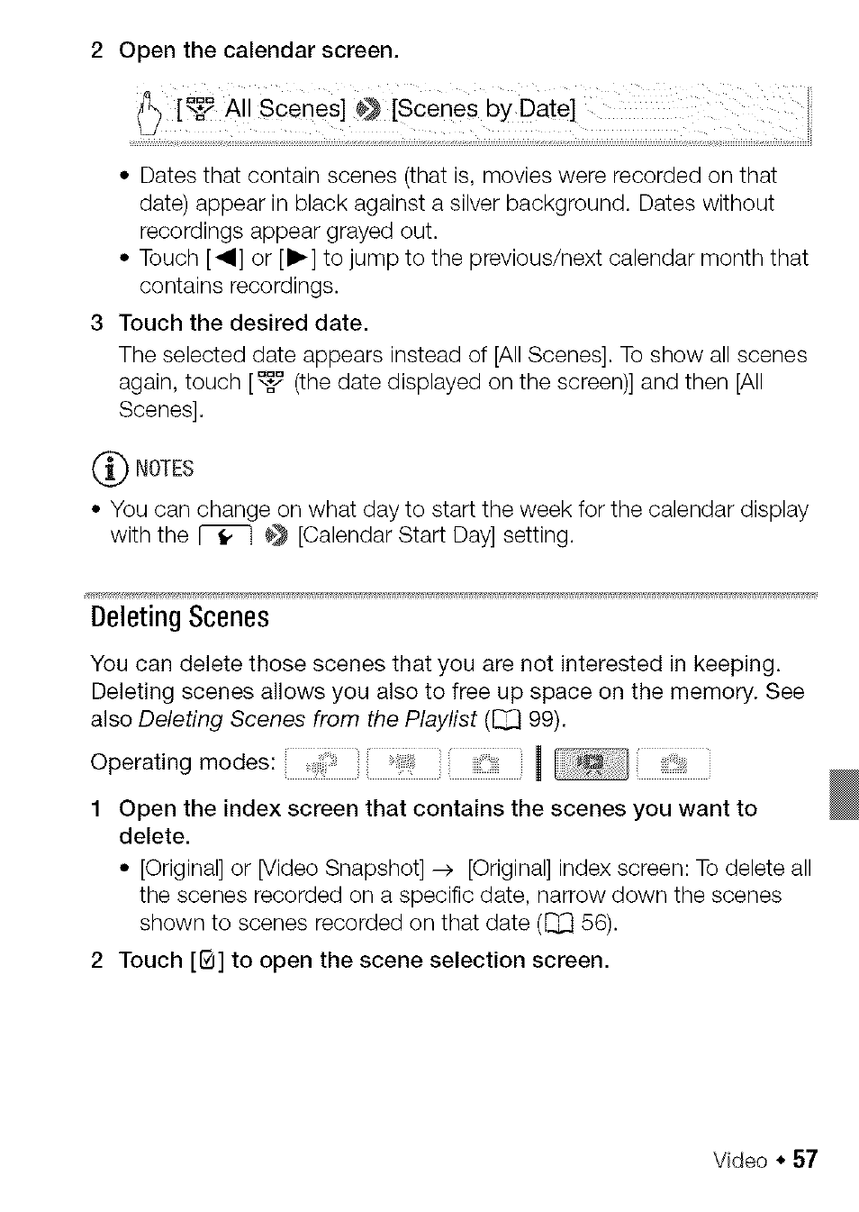 Canon HF S21 User Manual | Page 57 / 104