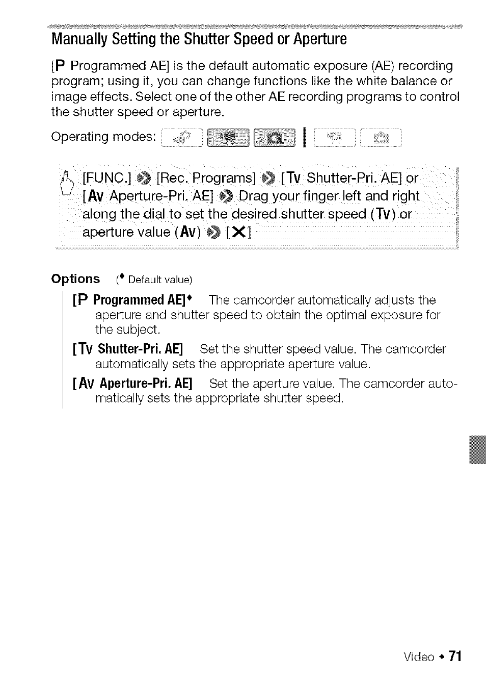 Canon HF S21 User Manual | Page 71 / 104