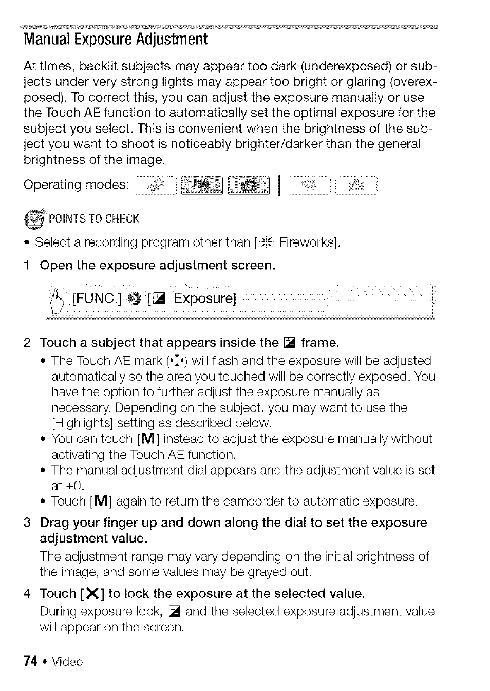 Canon HF S21 User Manual | Page 74 / 104