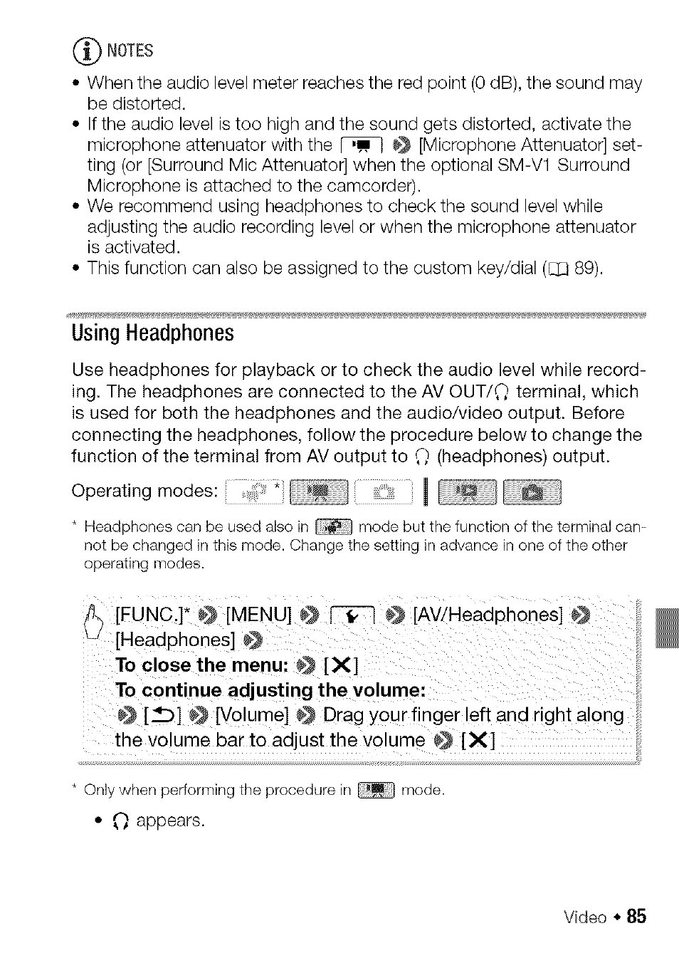 Kl [x | Canon HF S21 User Manual | Page 85 / 104